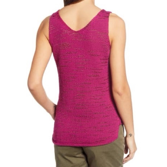Caslon Sweater Purple Fuchsia Tank Top - Picture 2 of 13